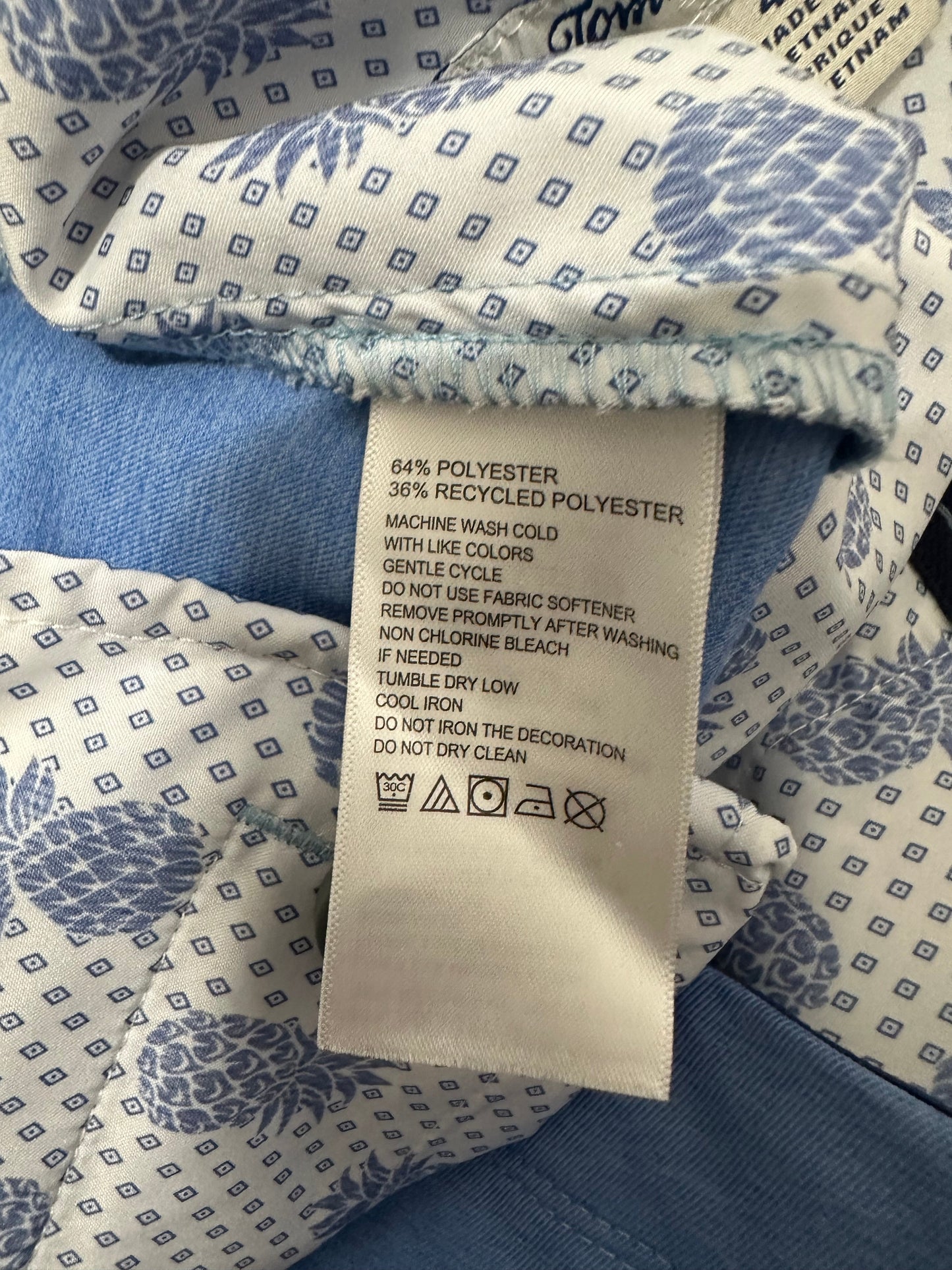 Tommy Bahama On Par Short 8" Palace Blue Men's Size 40