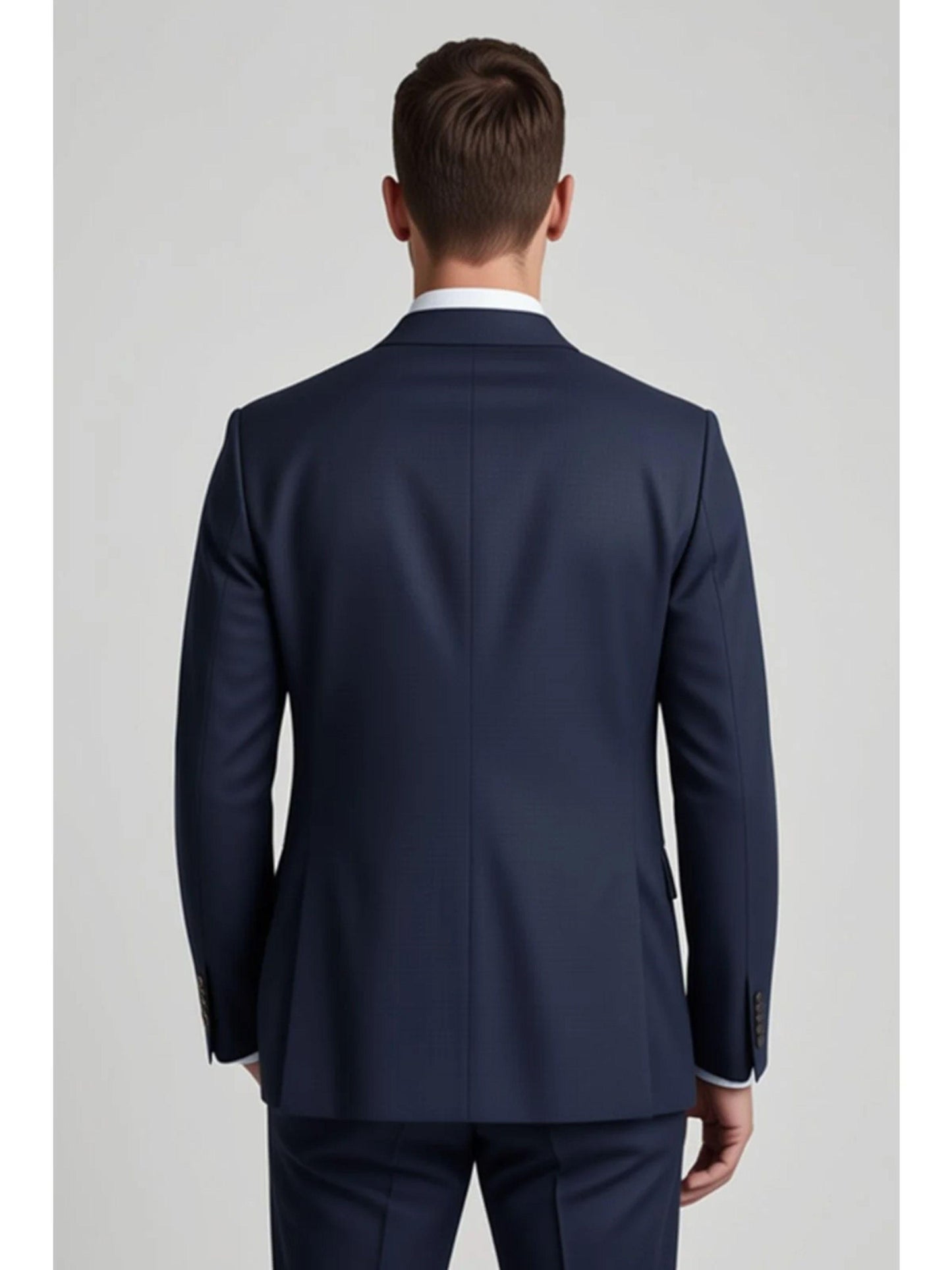 Bonobos Men's Jetsetter Slim Fit Suit Jacket Blazer Blue Stretch Four Season Weight Wool 42R