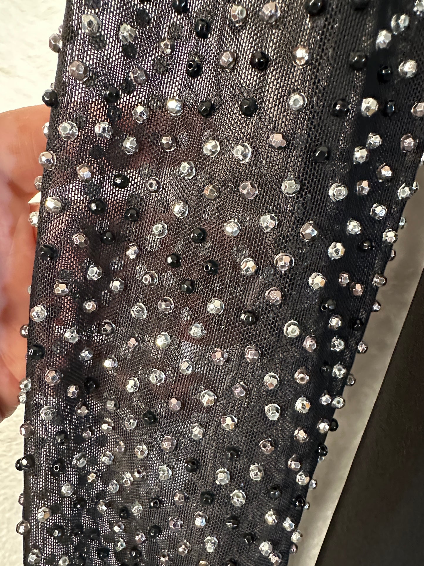 Betsy & Adam Embellished Cutout Dress Jersey Knit Women's Size 6