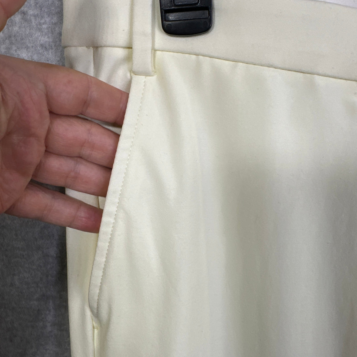 Lauren Ralph Lauren Norton Active Dress Pants Classic Fit Bone White Men's 40x29