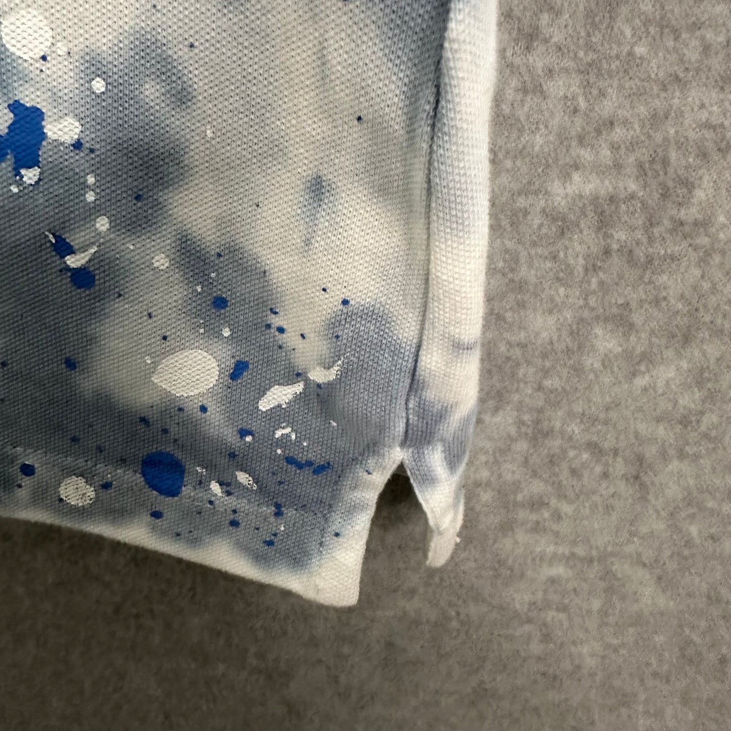 Lauren Ralph Lauren Polo Shirt Tie Dye Short Sleeve Collared Size Medium