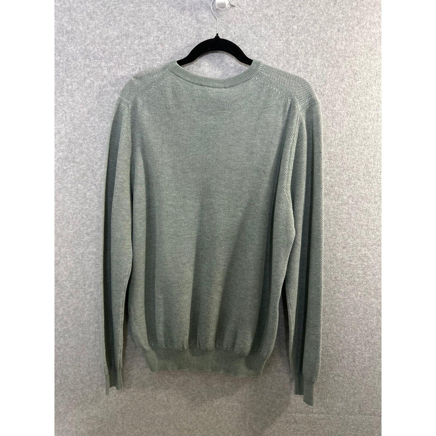 I'm sorry, I've been purchased. Looking for Canali? Let us know. Canali Melange Sweater Men's IT 52 US Large Light Green Textured Crewneck