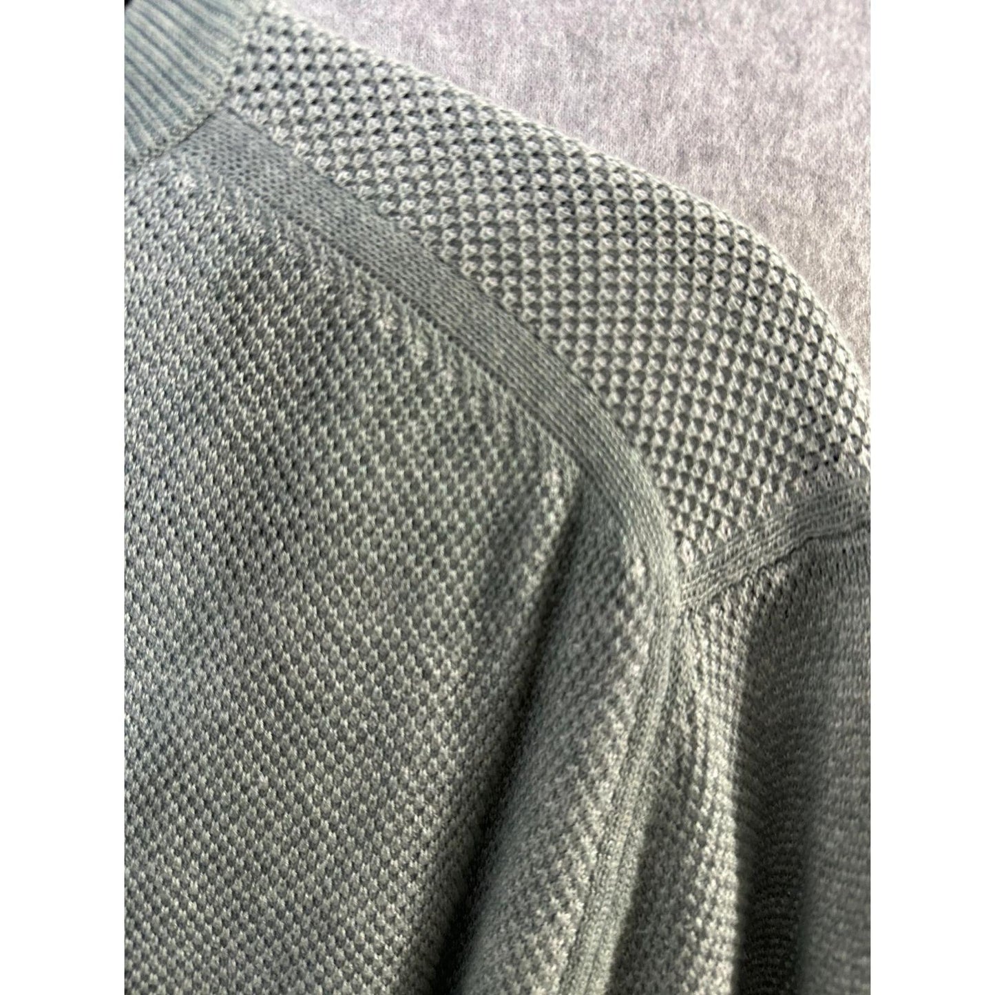 I'm sorry, I've been purchased. Looking for Canali? Let us know. Canali Melange Sweater Men's IT 52 US Large Light Green Textured Crewneck