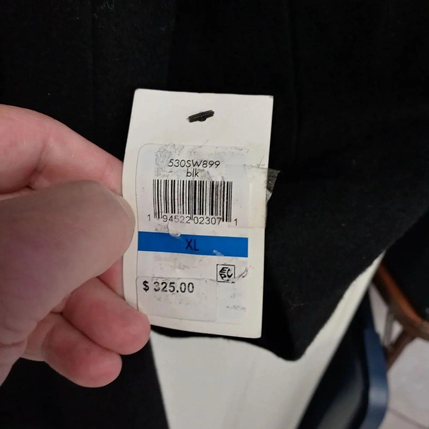 I'm sorry, I've been purchased. Looking for something similar? Let us know. Cole Haan Signature Classic-Fit Topcoat Men's XL Wool Blend Black Notch Label