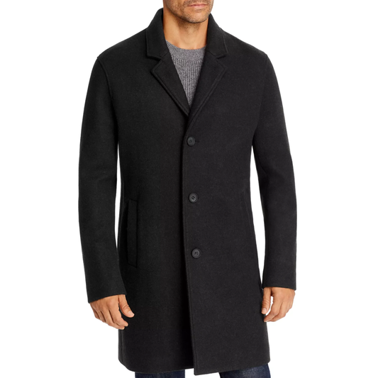 I'm sorry, I've been purchased. Looking for something similar? Let us know. Cole Haan Signature Classic-Fit Topcoat Men's XL Wool Blend Black Notch Label