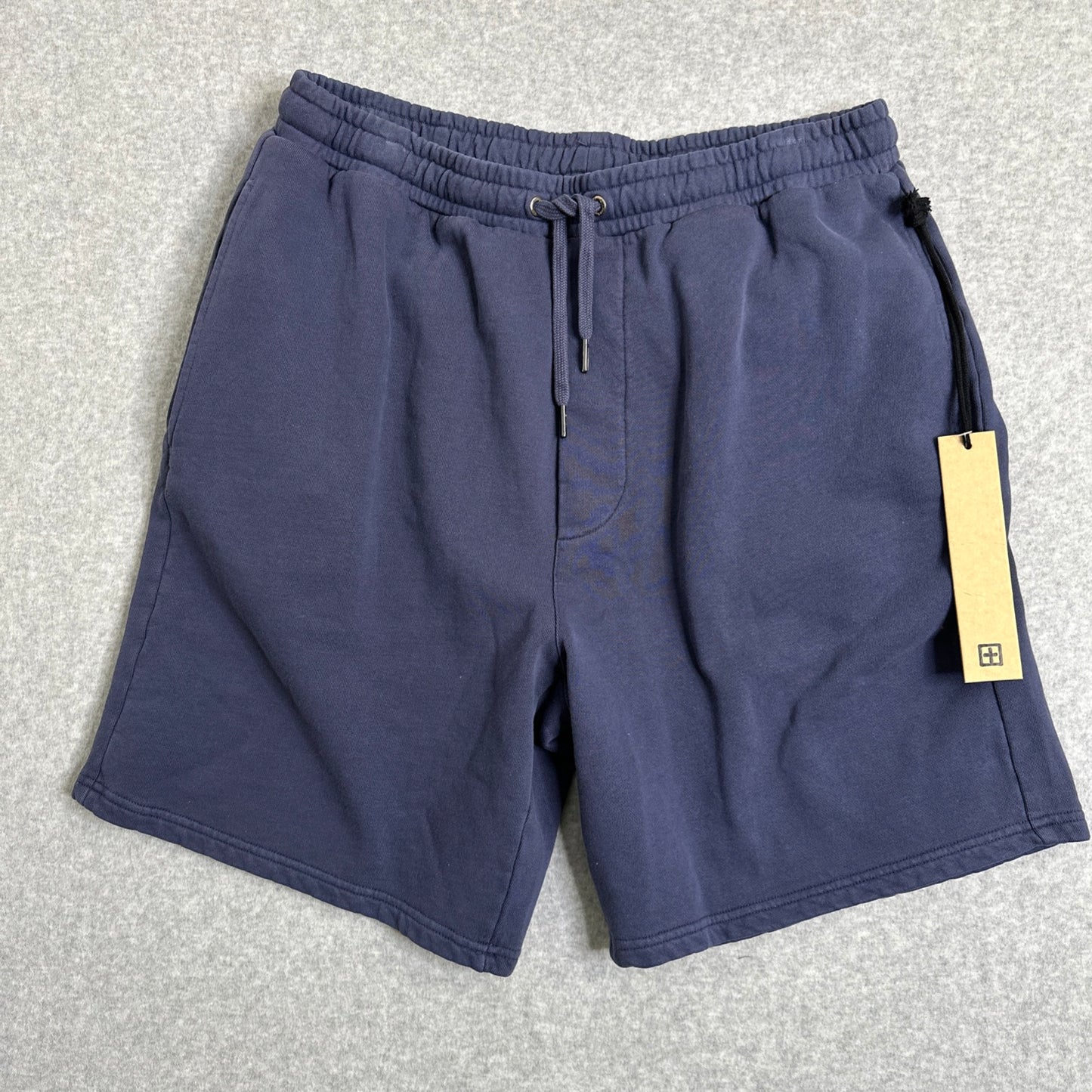 Ksubi 4 x 4 Lofi Track Regular-fit Blazed Blue Cotton Shorts Men's XL