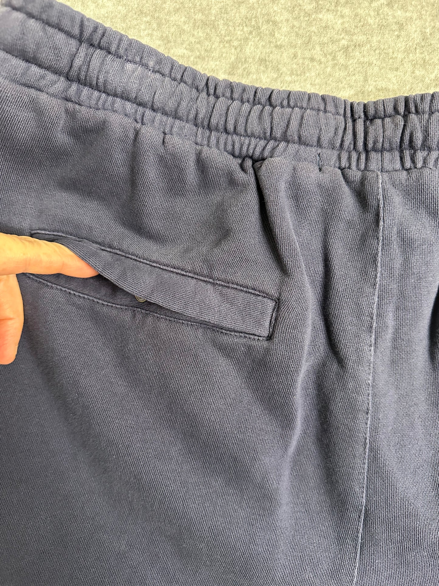 Ksubi 4 x 4 Lofi Track Regular-fit Blazed Blue Cotton Shorts Men's XL