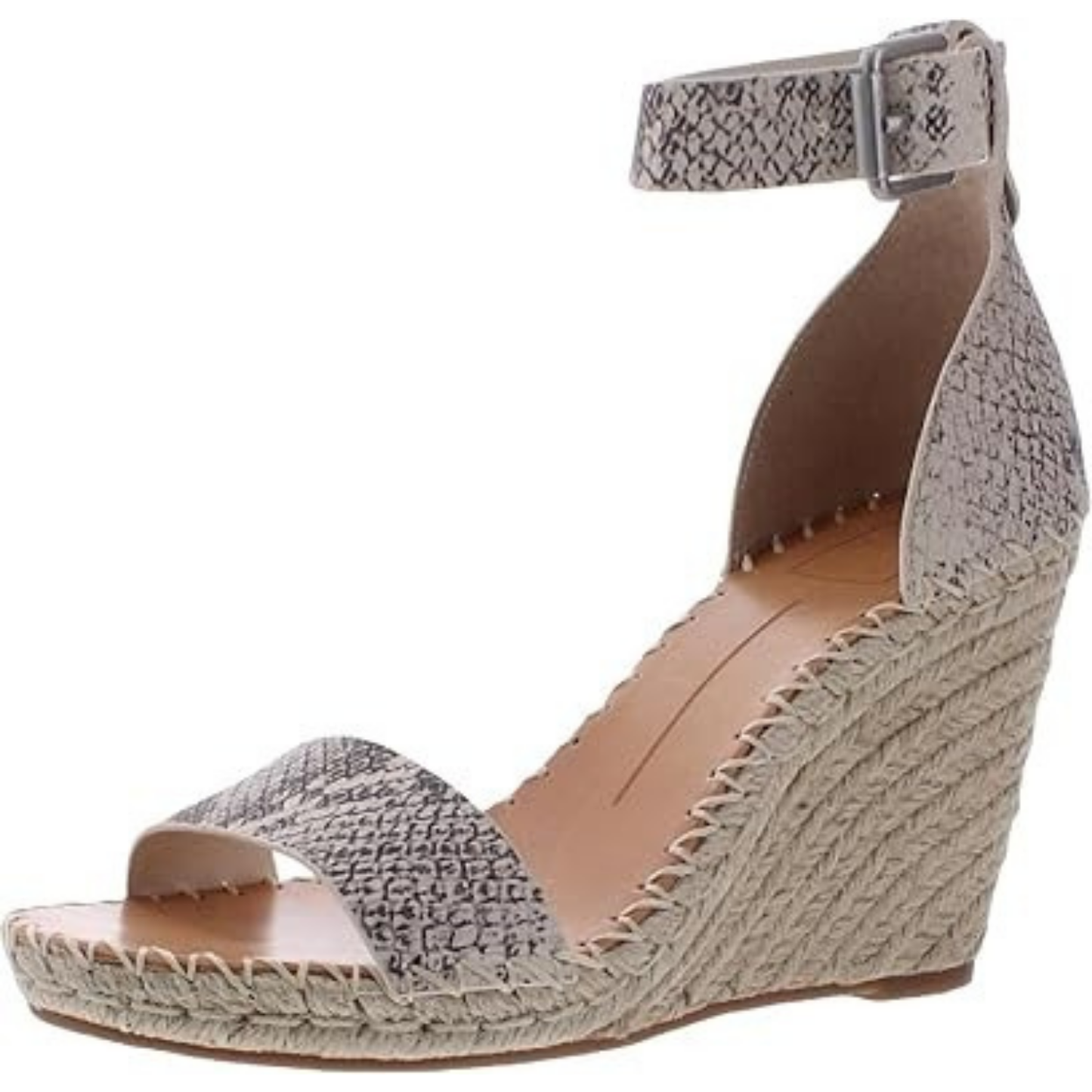 Dolce Vita Leather Espadrille Wedge Sandal Women's 7.5