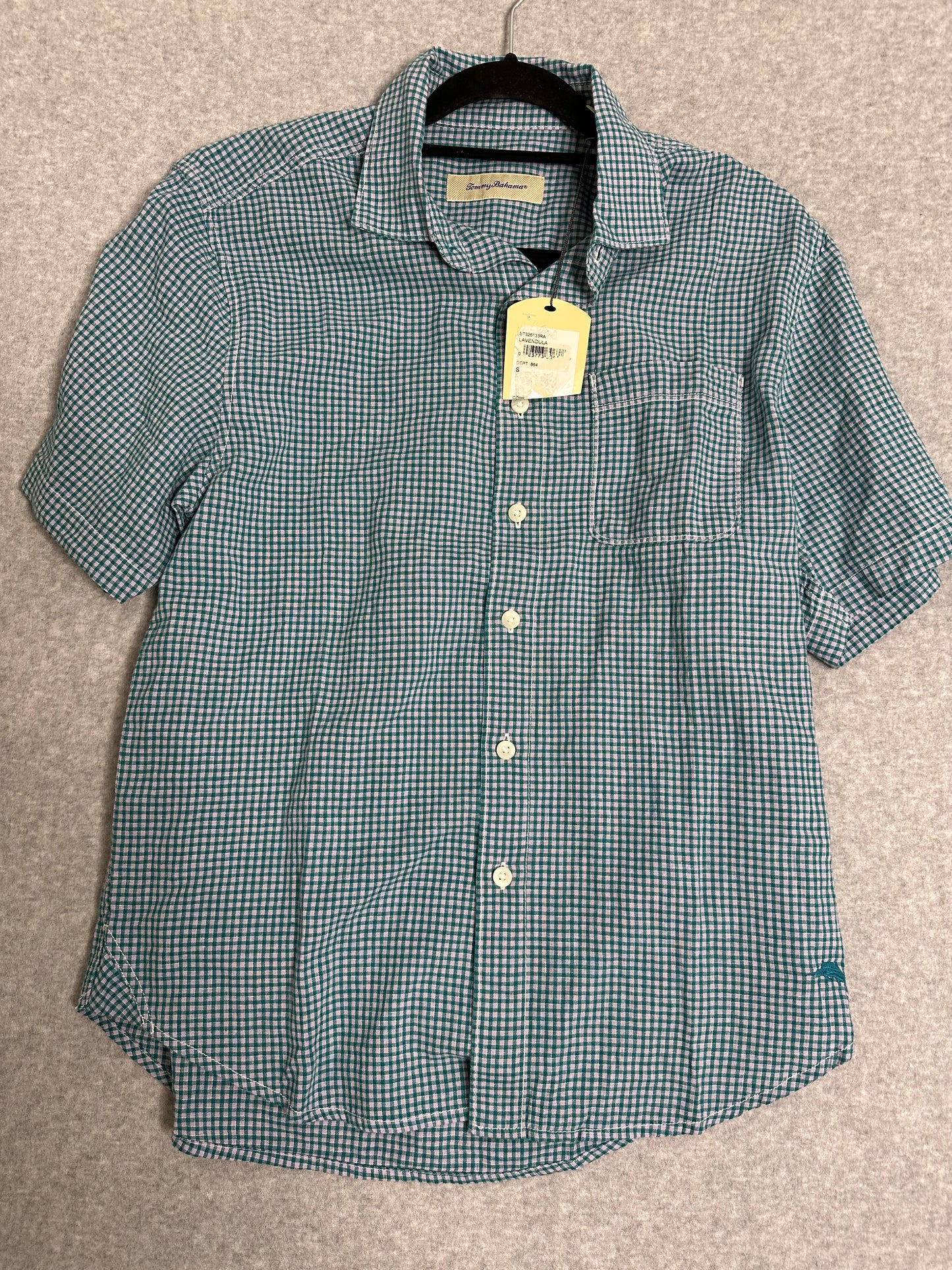 Tommy Bahama Mens Linen Blend Short Sleeve Shirt Small Lot Of 2