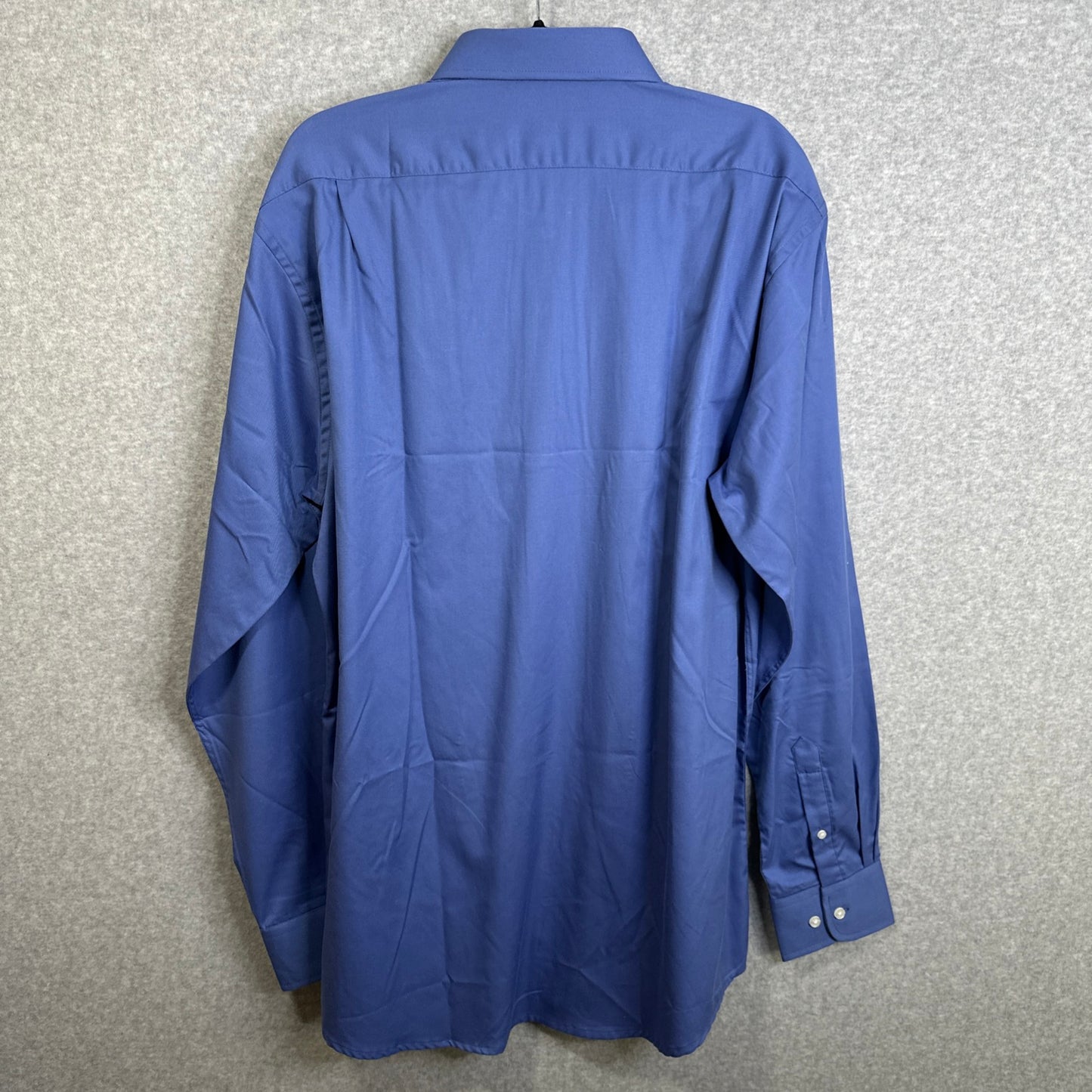 Tri-Mountain Blake Gold 980 Non Iron Dress Shirt Cotton Twill French Blue Men's XLT