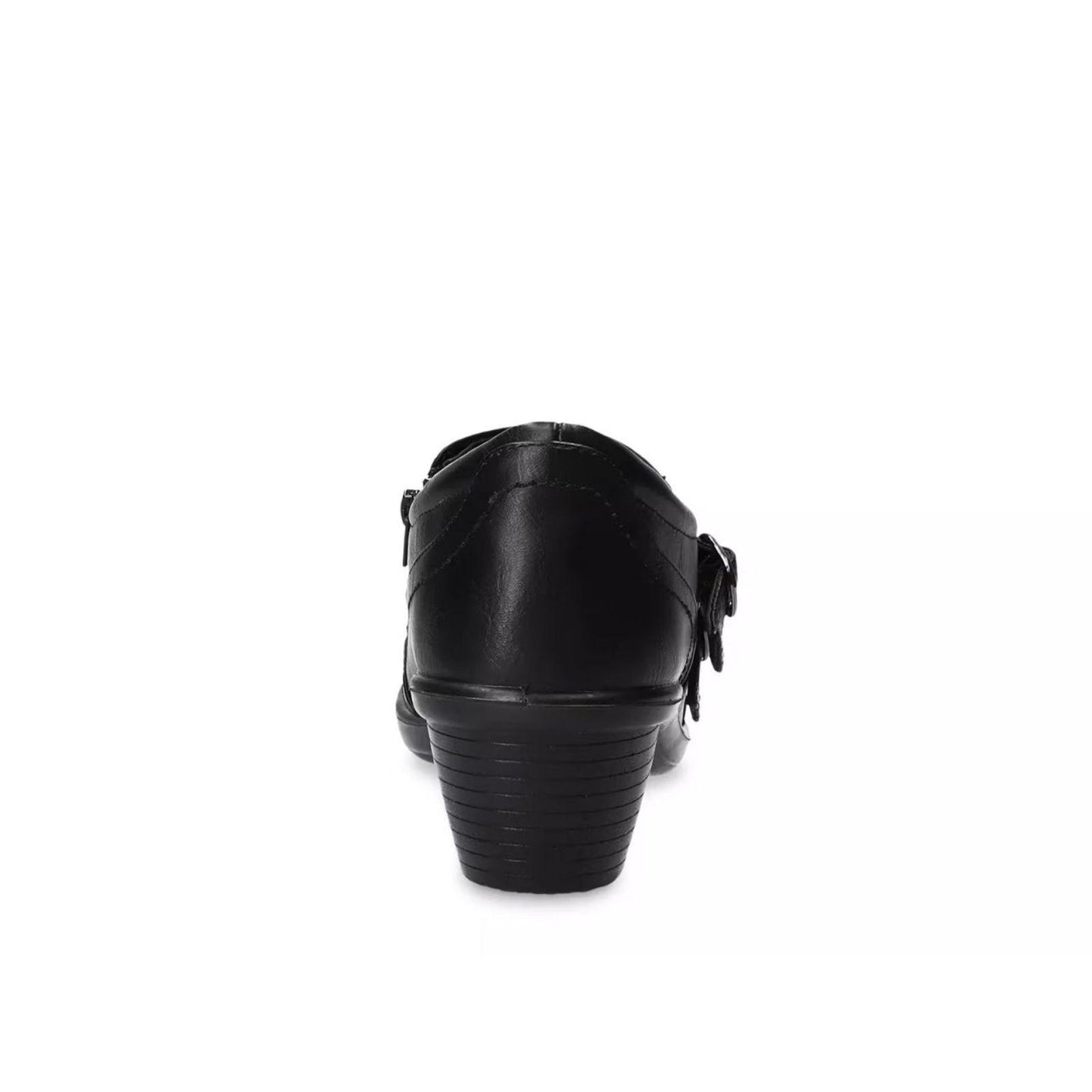 Easy Street Stroll Ankle Boots Women's 7 WIDE Booties Shooties Black