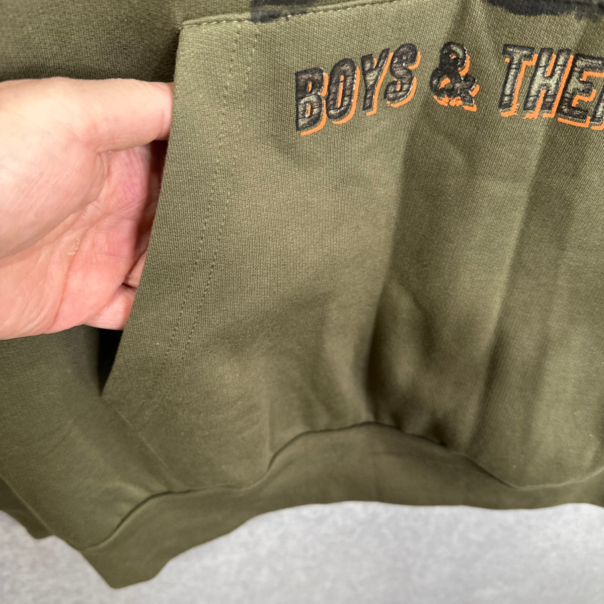 Duck Commander Duck Dynasty Men's Hoodie Olive Green Camo Pullover Fleece Extra Large