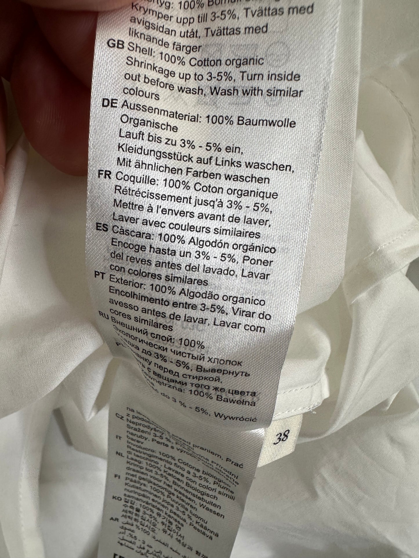By Malene Birger The "Baltimores" Organic Cotton-Poplin Midi Dress Women's Sz. 8 EU 38