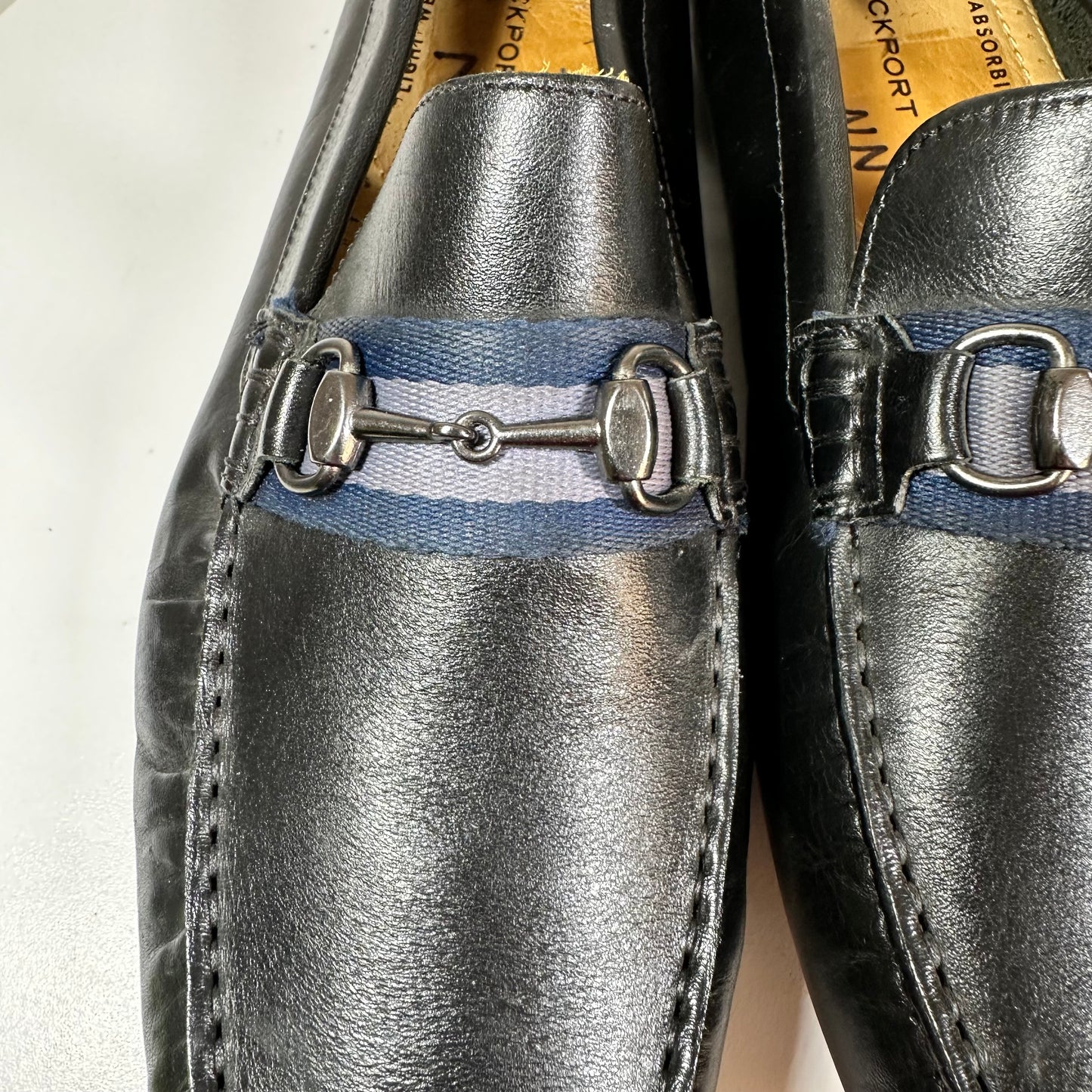 Currently Reserved For Private Shopper / Check Back On 12/4/25 For Availability Rockport Ryder Bit Driving Loafers Men's Size 10 Black Leather