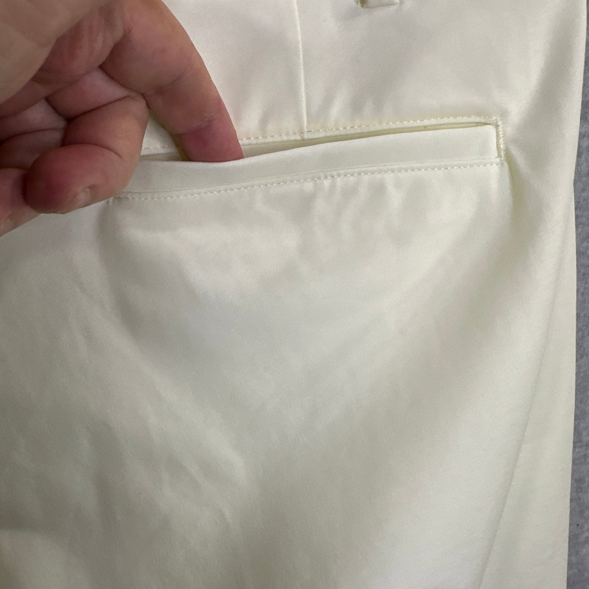 Lauren Ralph Lauren Norton Active Dress Pants Classic Fit Bone White Men's 40x29