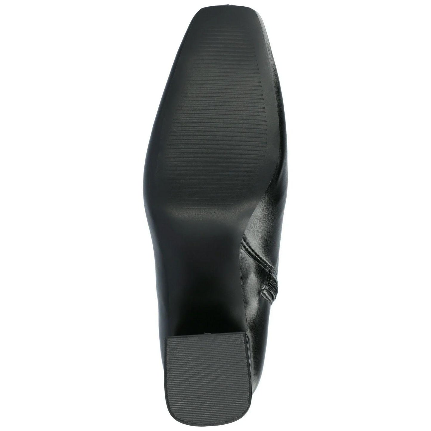 Journee Haylinn Ankle Boots Size 9 Women's Booties Comfort Foam Block Heel Black