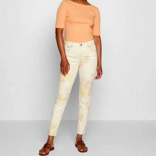 Lauren Ralph Lauren Womens High Rise Skinny Ankle Jeans Size 4