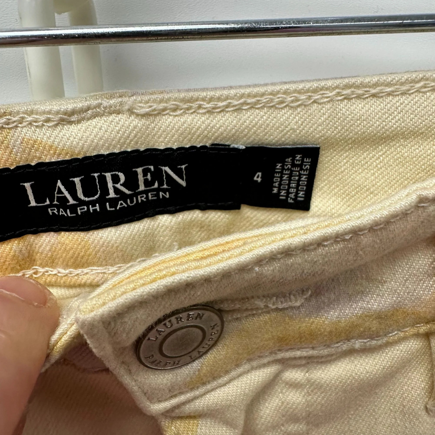 Lauren Ralph Lauren Womens High Rise Skinny Ankle Jeans Size 4