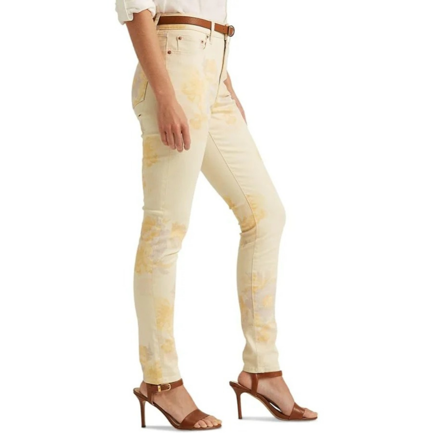 Lauren Ralph Lauren Womens High Rise Skinny Ankle Jeans Size 4