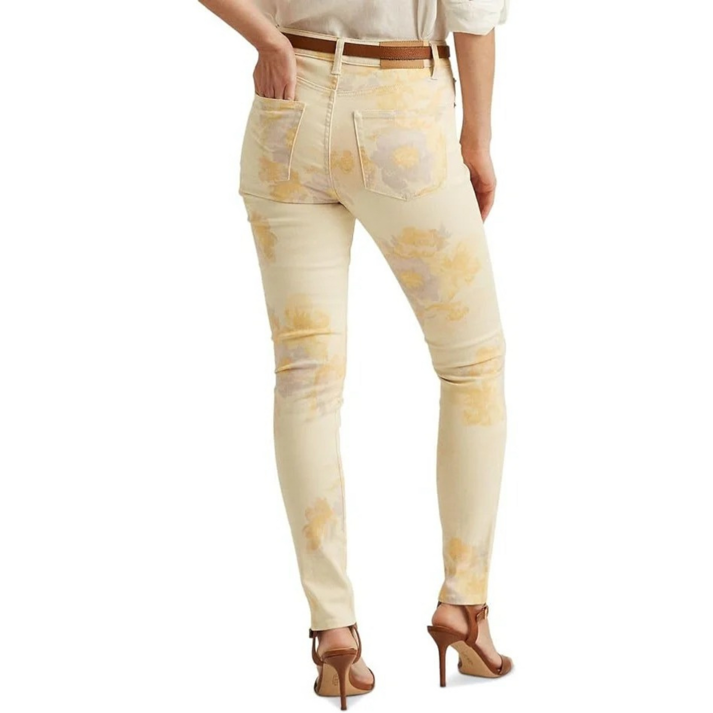 Lauren Ralph Lauren Womens High Rise Skinny Ankle Jeans Size 4