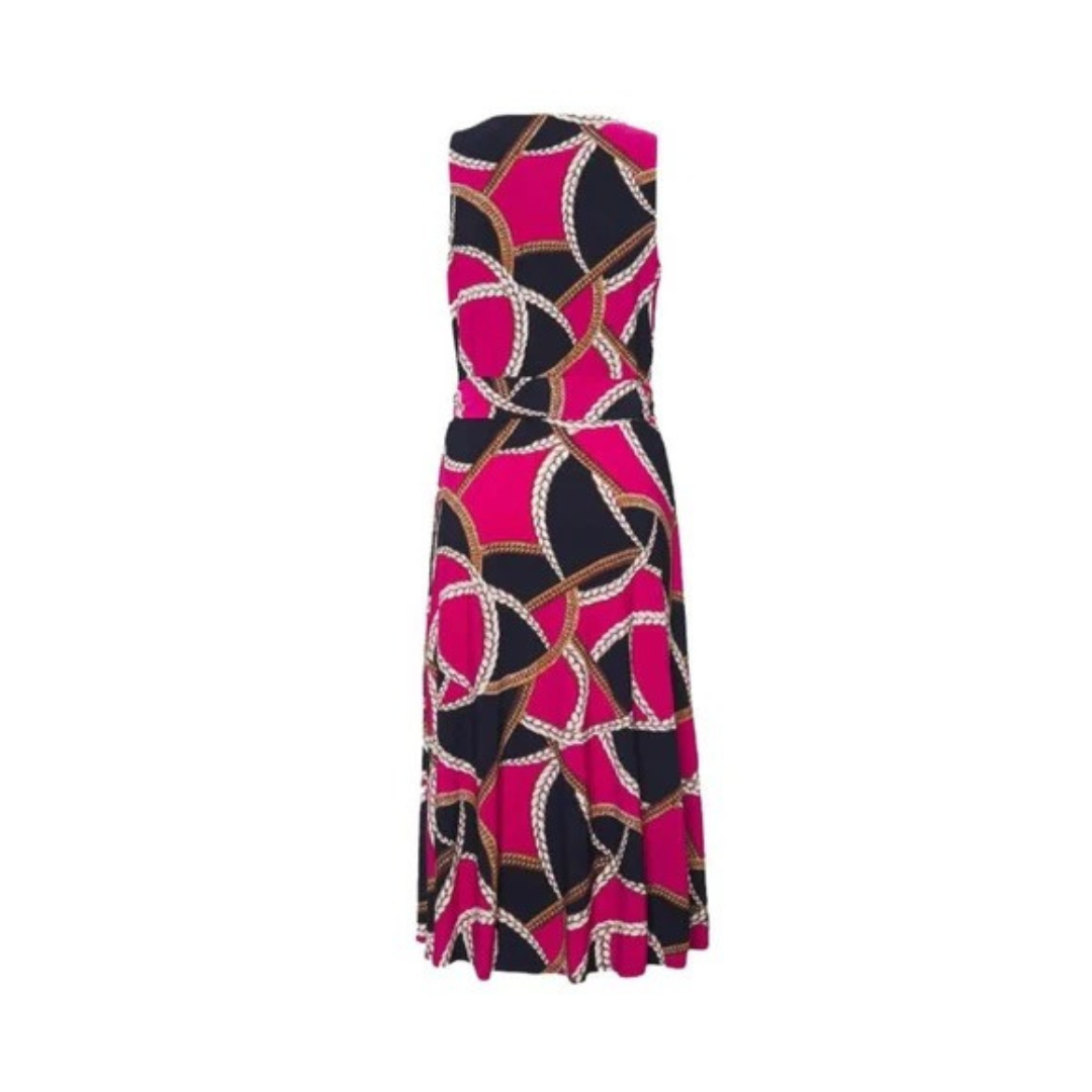 Lauren Ralph Lauren Women's Tie-Waist Jersey Dress Size 4 Petite