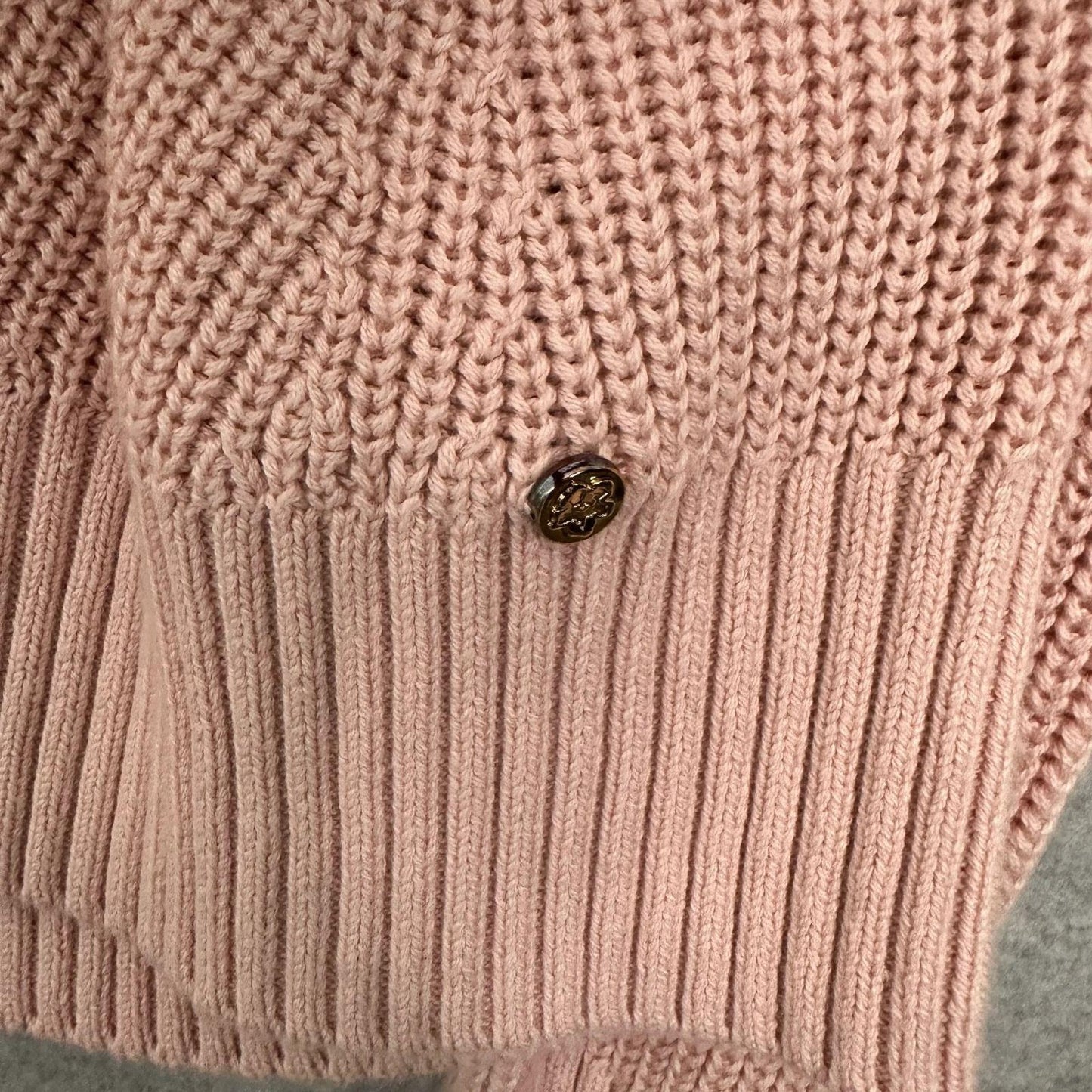 Ted Baker Sunniie Sweater Women's 10 Jumper Puff Shoulder Light Pink