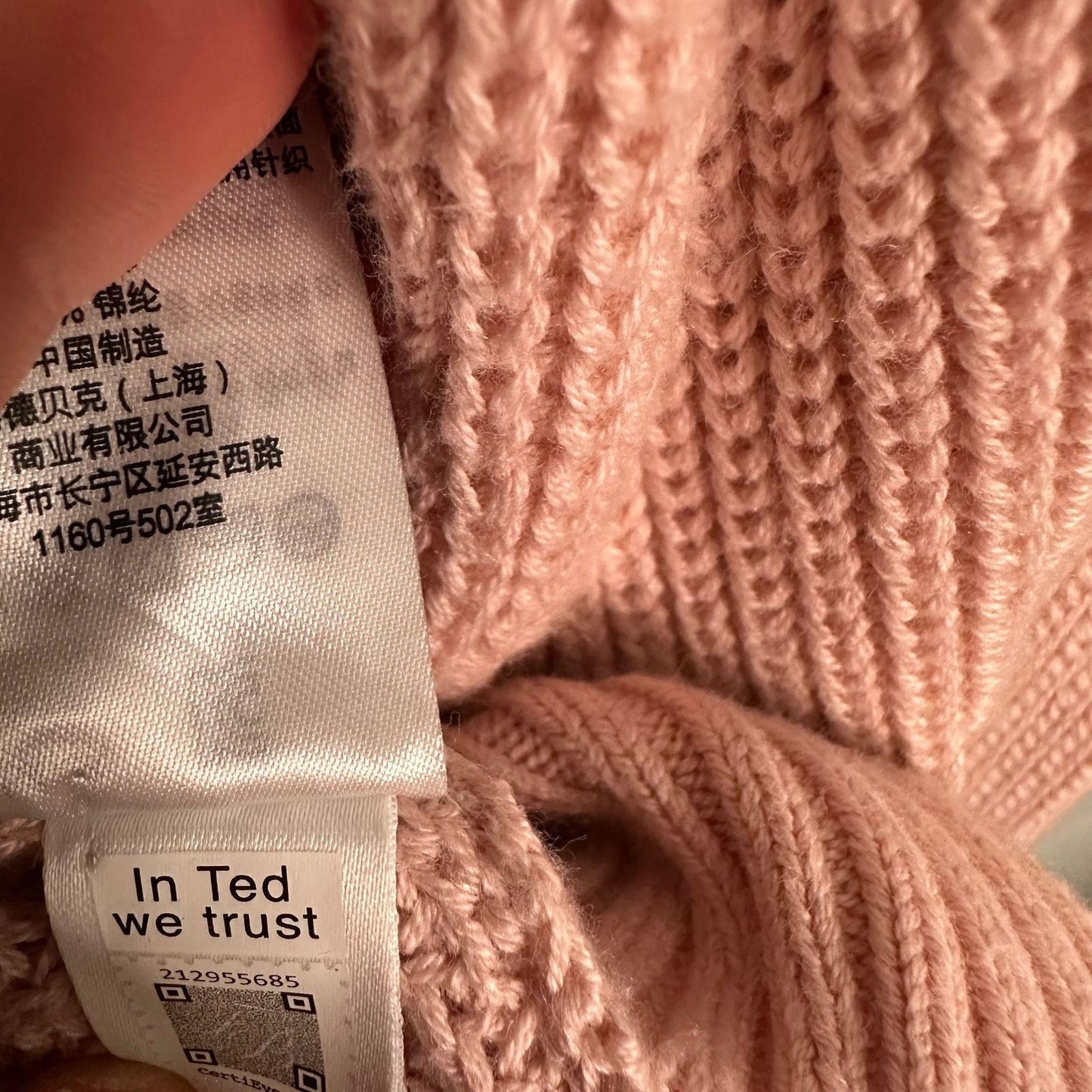 Ted Baker Sunniie Sweater Women's 10 Jumper Puff Shoulder Light Pink