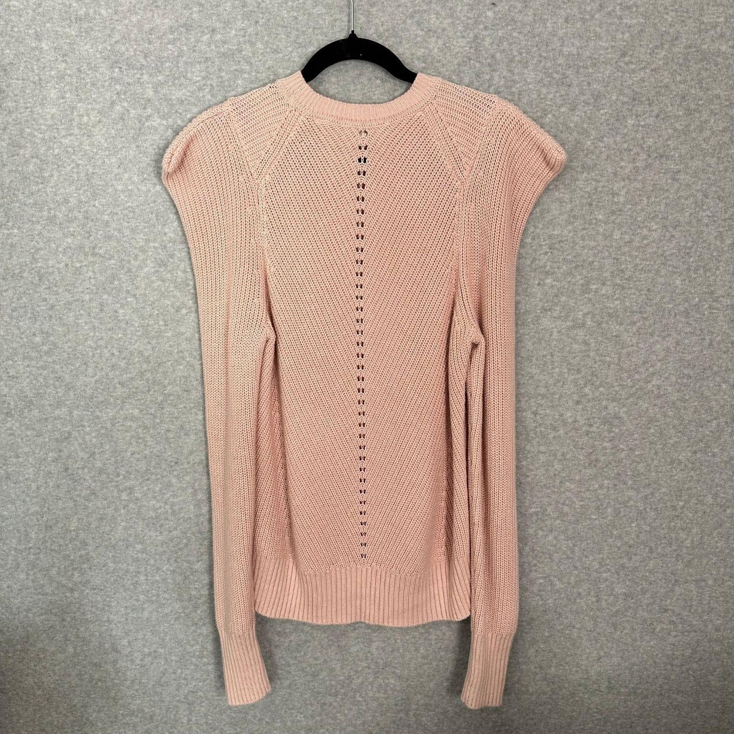 Ted Baker Sunniie Sweater Women's 10 Jumper Puff Shoulder Light Pink
