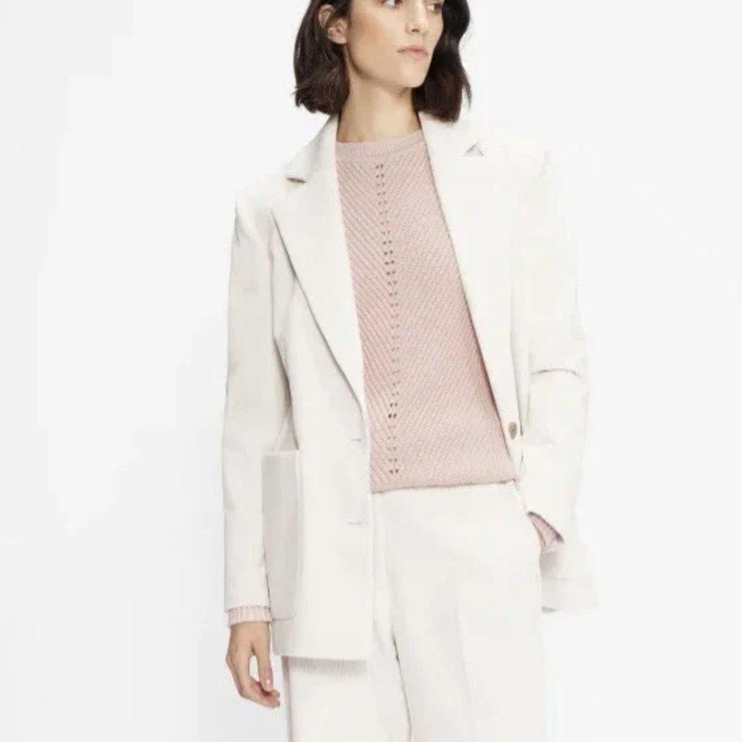 Ted Baker Sunniie Sweater Women's 10 Jumper Puff Shoulder Light Pink