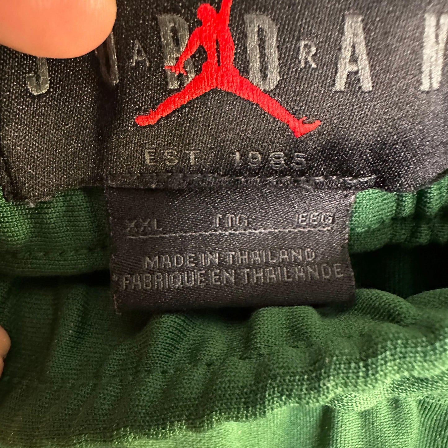 Reserved Till August 27th 5PM CST Nike Air Jordan Southeastern Louisiana University DNA Team Woven Track Pants Green/White CN5344-342 Mens Size XXL