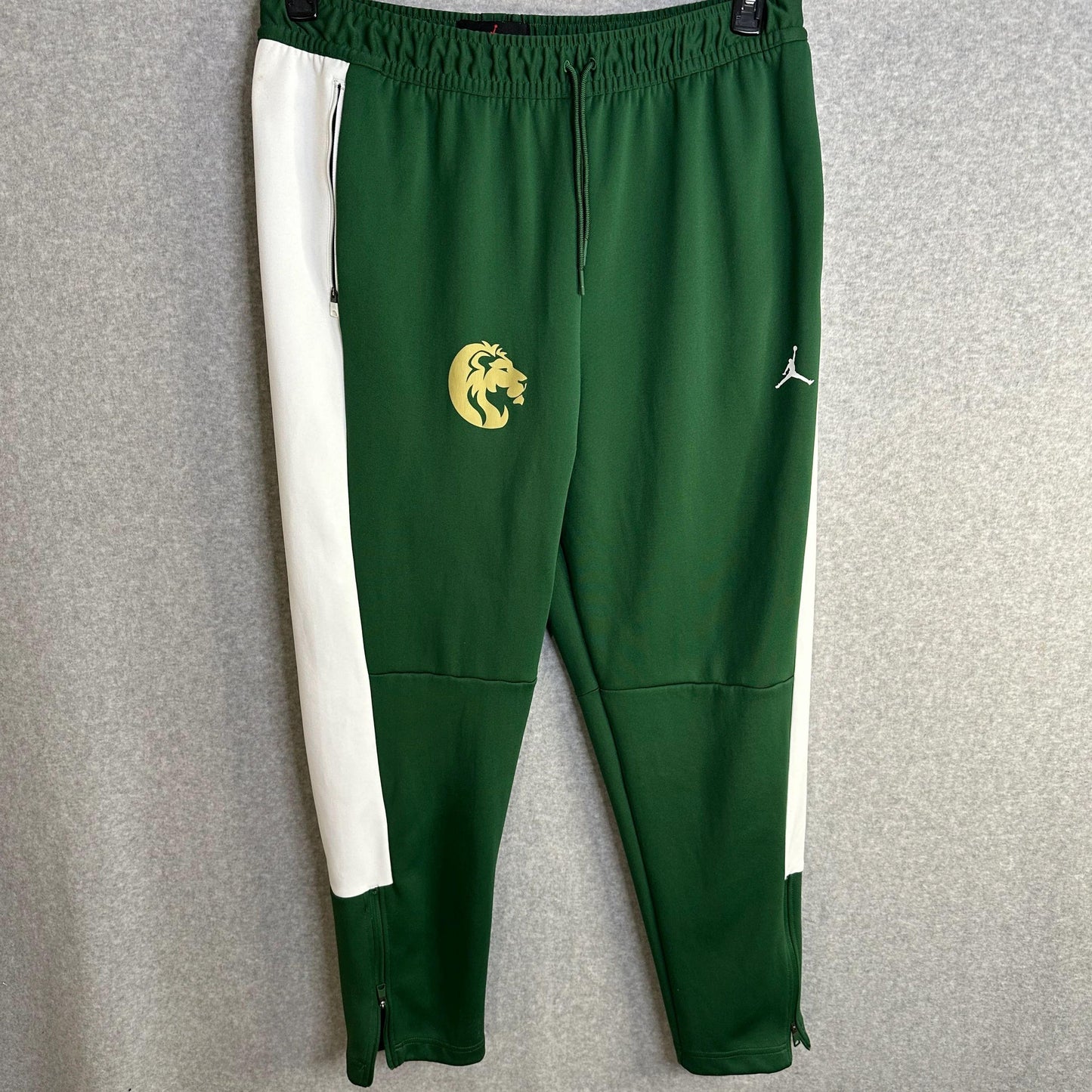 Reserved Till August 27th 5PM CST Nike Air Jordan Southeastern Louisiana University DNA Team Woven Track Pants Green/White CN5344-342 Mens Size XXL
