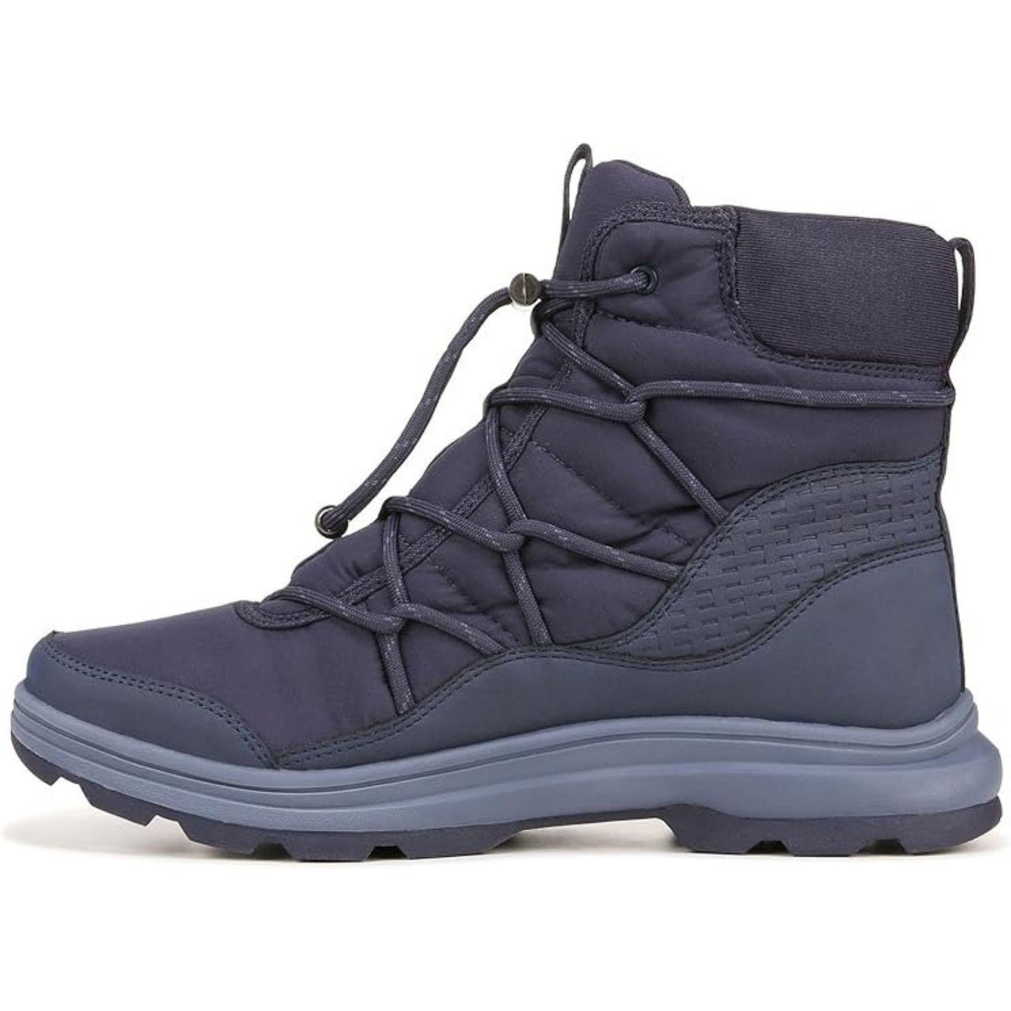 Ryka Brae Winter Boot Women's Size 10 Water Repellent Upper Navy Blue