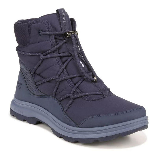 Ryka Brae Winter Boot Women's Size 10 Water Repellent Upper Navy Blue