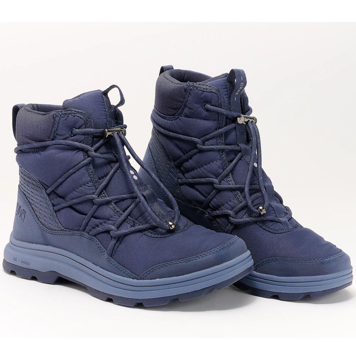 Ryka Brae Winter Boot Women's Size 10 Water Repellent Upper Navy Blue