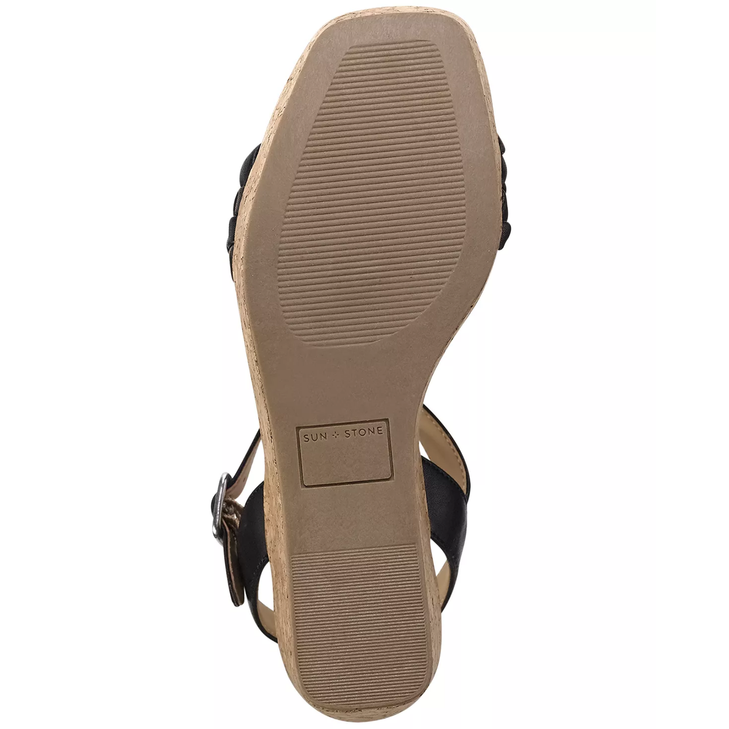 Sun + Stone Allvina Woven Wedge Sandals Women's Size 8.5 Blush