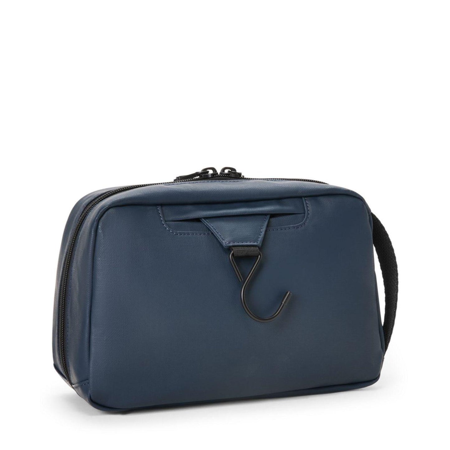 TUMI Alpha Bravo Response Travel Kit  Men’s Toiletry Bag Hanging Organizer Navy Blue