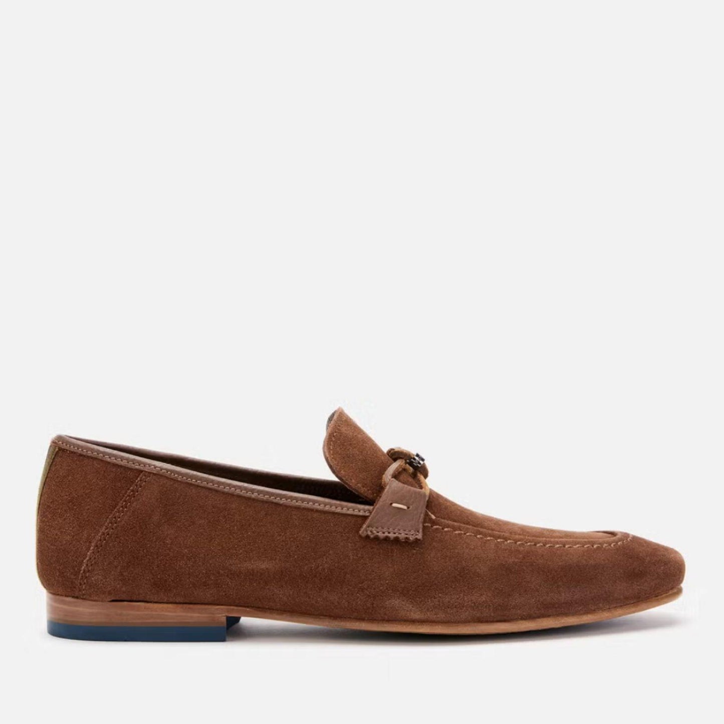Ted Baker Suede Loafers Men's 14 Tan Siblac