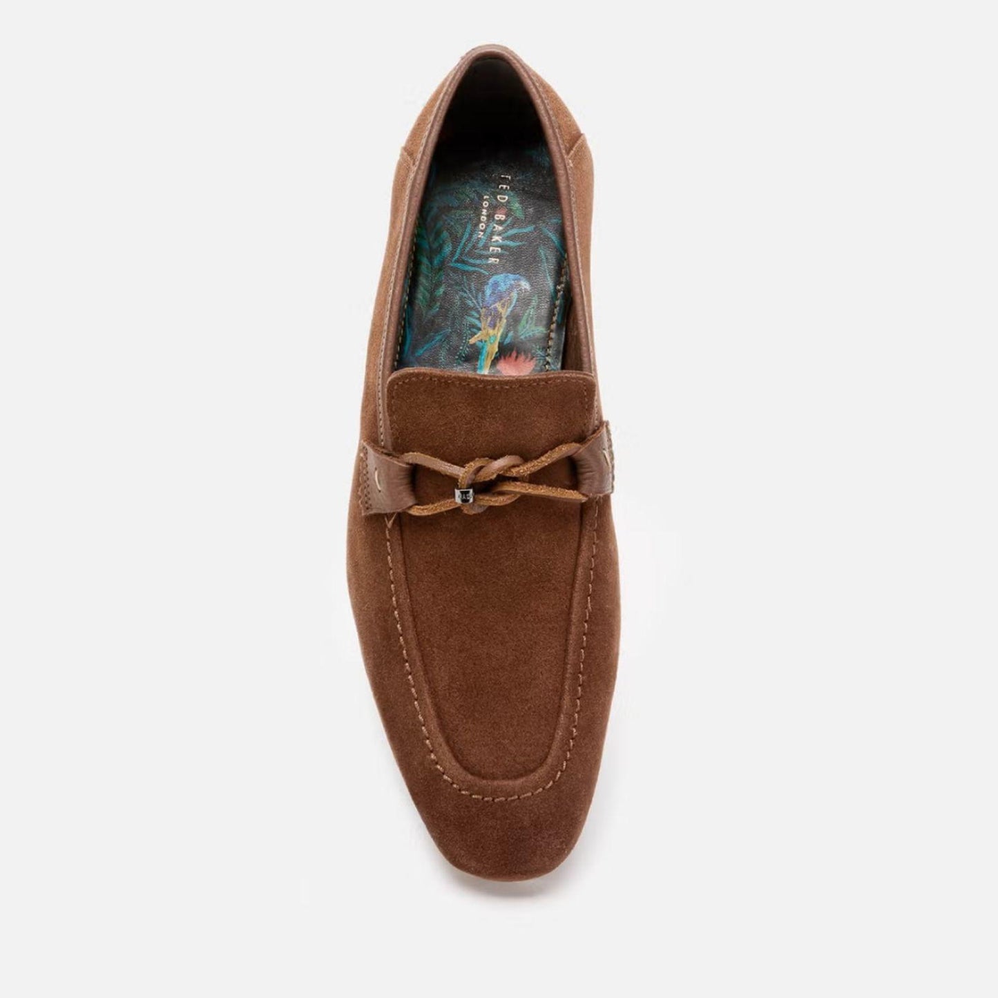 Ted Baker Suede Loafers Men's 14 Tan Siblac