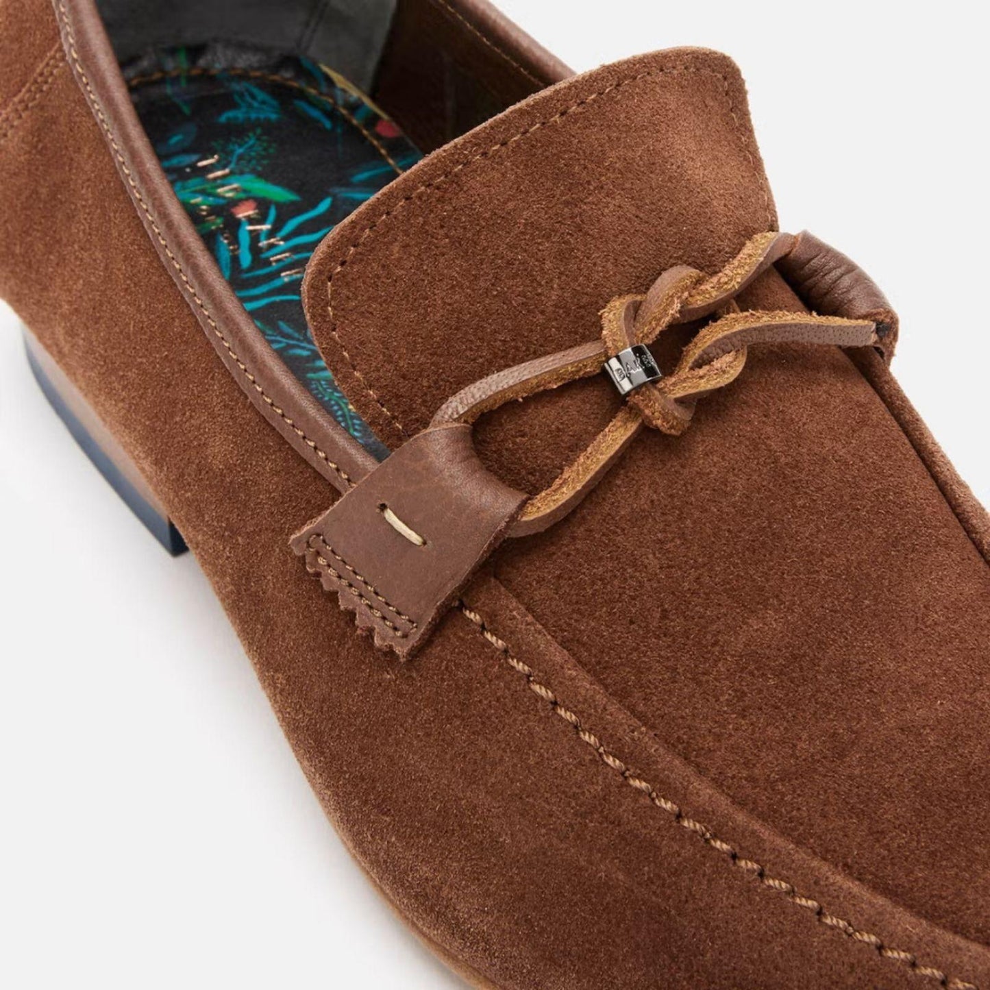 Ted Baker Suede Loafers Men's 14 Tan Siblac