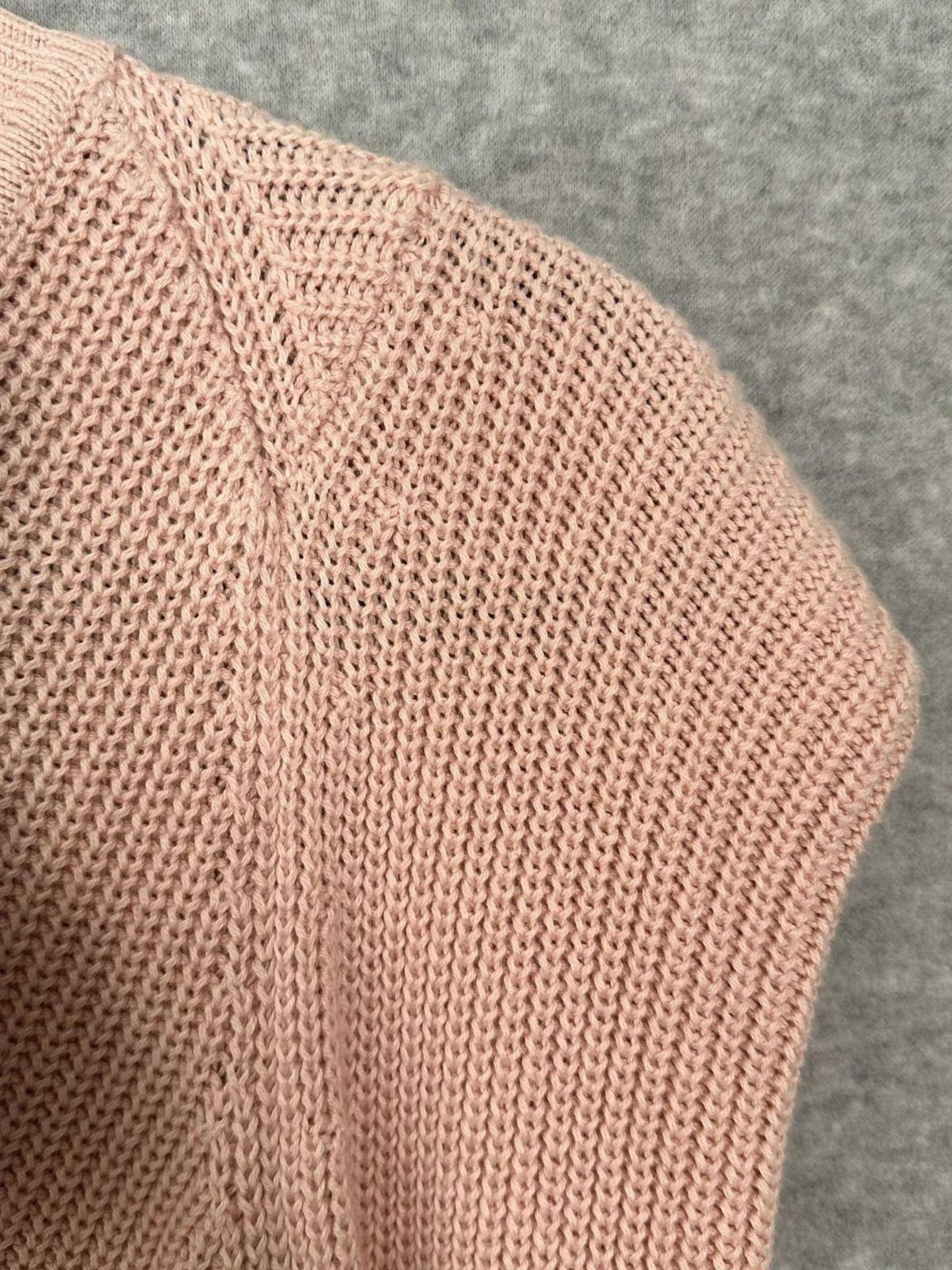 Ted Baker Sunniie Sweater Jumper Puff Shoulder Light Pink Women's Size 10