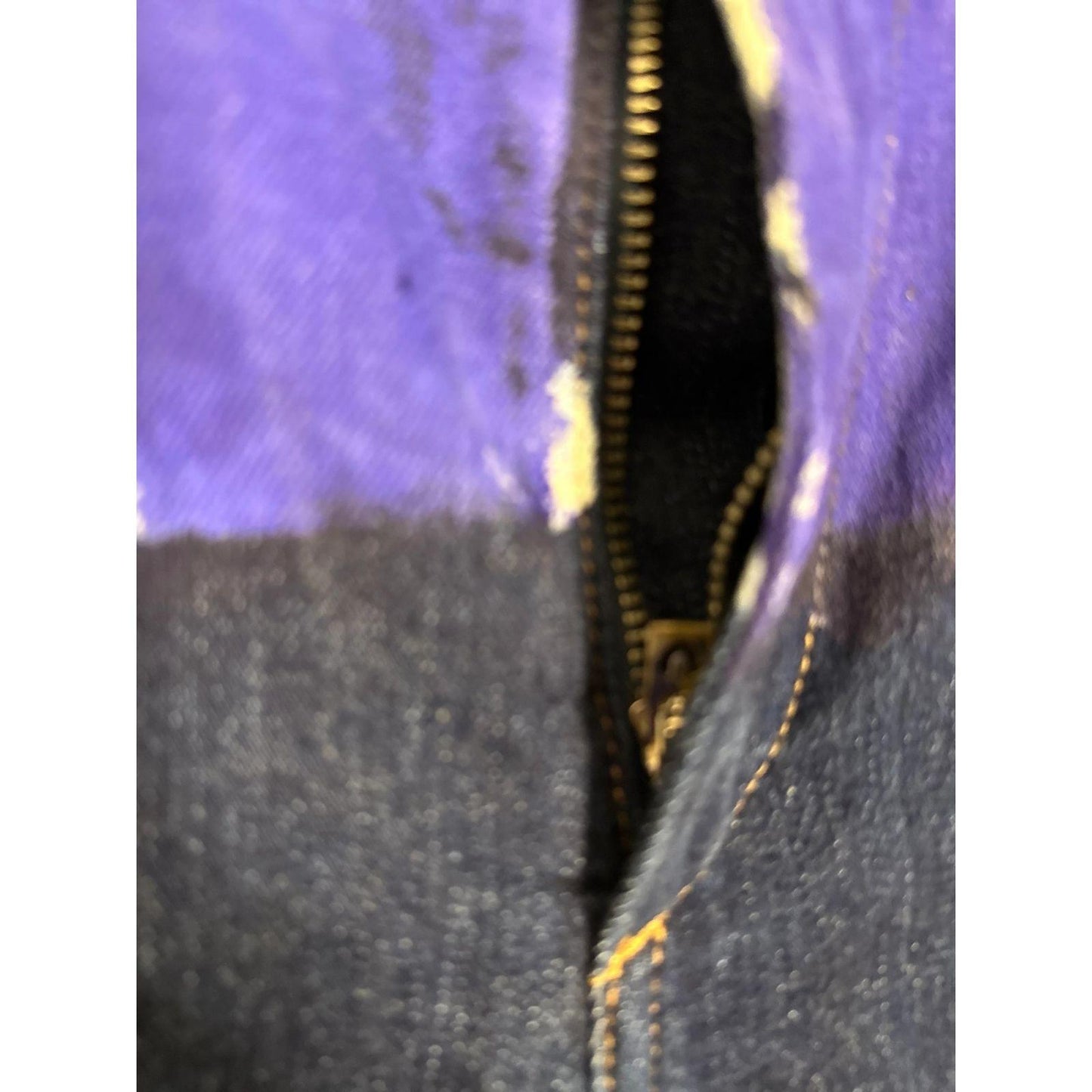 True Religion Jeans Women's Size 29 Hallie Mid Rise Super Skinny Painted USA Made Limited Production