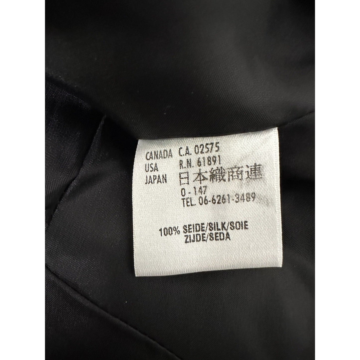 Escada Silk Blazer Black Tuxedo Jacket Jeweled Brooch Button Closure Fitted Waist Size EU 34 US 4