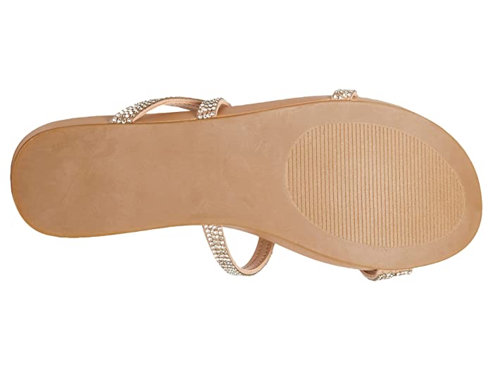 MADDEN GIRL Candy-R Rhinestone Sandals Women's 7.5 Strappy Footbed